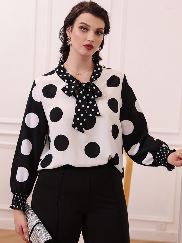 Women's Plus Size T-Shirt Clearance Price Outfits Fashion Dot Bow Women Large Top 2022 Spring Long Sleeve Oversize ClothingWomen's Jasp22, White
Women's Plus Size T-Shirt Clearance Price Outfits Fashion Dot Bow Women Large Top 2022 Spring Long Sleeve Oversize ClothingWomen's Jasp22, White