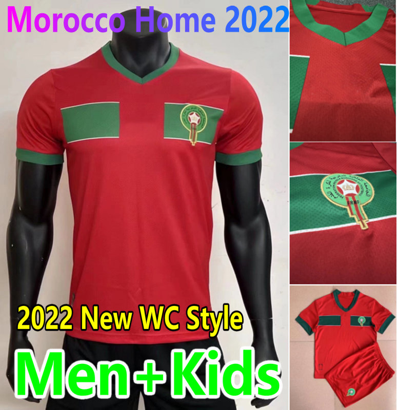 2022 2023 Morocco soccer jerseys national Ziyech HAKIMI SAISS maillots de foot 22 23 Boufal FAJR Munir Amrabat TAARABT ABOUKHLAL football shirts men kids set mykit, Kids 2022 home
2022 2023 Morocco soccer jerseys national Ziyech HAKIMI SAISS maillots de foot 22 23 Boufal FAJR Munir Amrabat TAARABT ABOUKHLAL football shirts men kids set mykit, Kids 2022 home