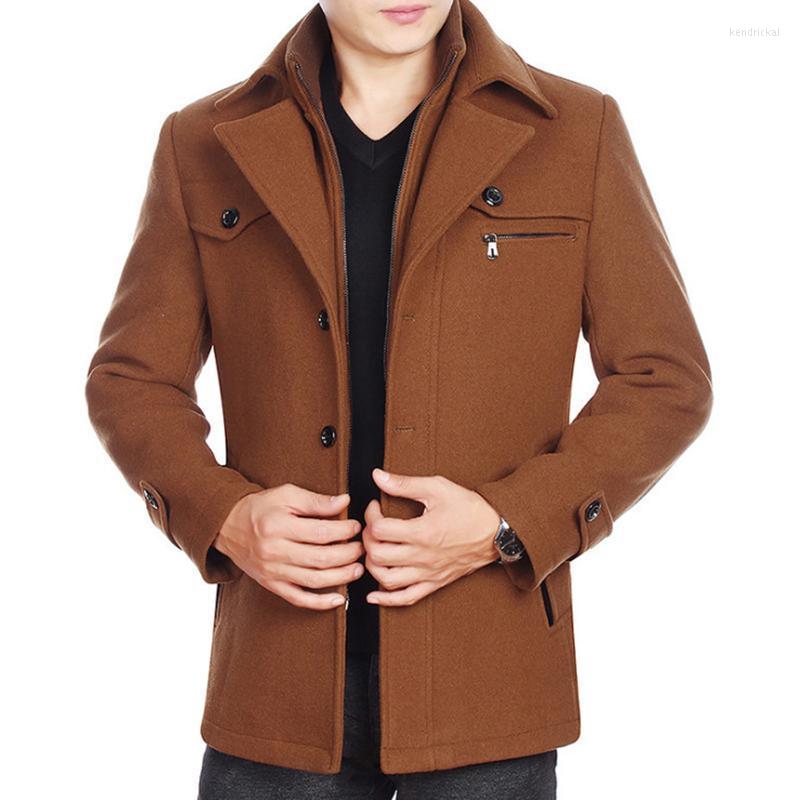 Men's Wool & Blends Popest Winter Jackets Men Coat Business Casual Jacket Male Thicken Windbreaker Grey Black Brown Kend22
Men's Wool & Blends Popest Winter Jackets Men Coat Business Casual Jacket Male Thicken Windbreaker Grey Black Brown Kend22