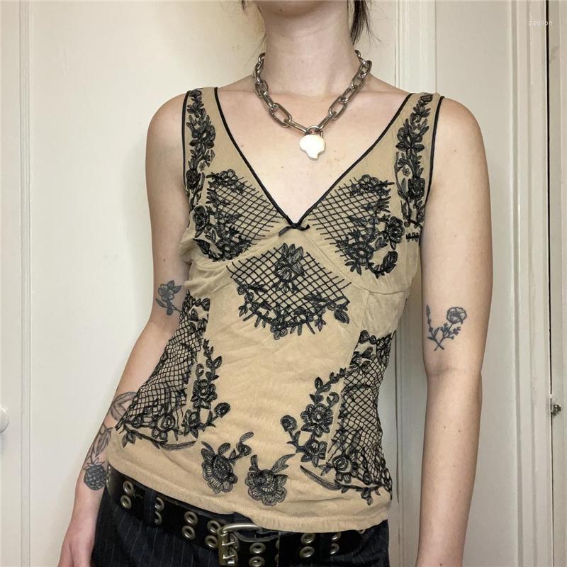 Women's Tanks & Camis Vintage Floral Crop Tops Y2k Graphic Women Dark Academia Aesthetic Sleeveless T Shirts 2000s Fairy Grunge Clothes
Women's Tanks & Camis Vintage Floral Crop Tops Y2k Graphic Women Dark Academia Aesthetic Sleeveless T Shirts 2000s Fairy Grunge Clothes