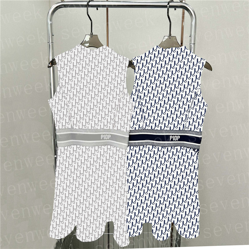 Full Letter Print Womens Vest Dresses Designer Sleeveless Casual Party Skirts Summer Fashion Dress For Women, Blue
Full Letter Print Womens Vest Dresses Designer Sleeveless Casual Party Skirts Summer Fashion Dress For Women, Blue
