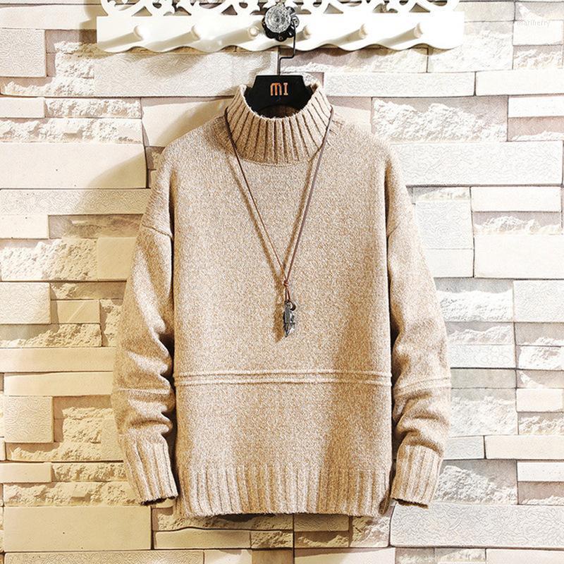 Men's Sweaters Winter Men Sweater Soild Mock Neck Pullovers Harajuku Fashion Knit Jumpers Thick Warm Top Knitted Casual Male PulloversMen's, Black
Men's Sweaters Winter Men Sweater Soild Mock Neck Pullovers Harajuku Fashion Knit Jumpers Thick Warm Top Knitted Casual Male PulloversMen's, Black