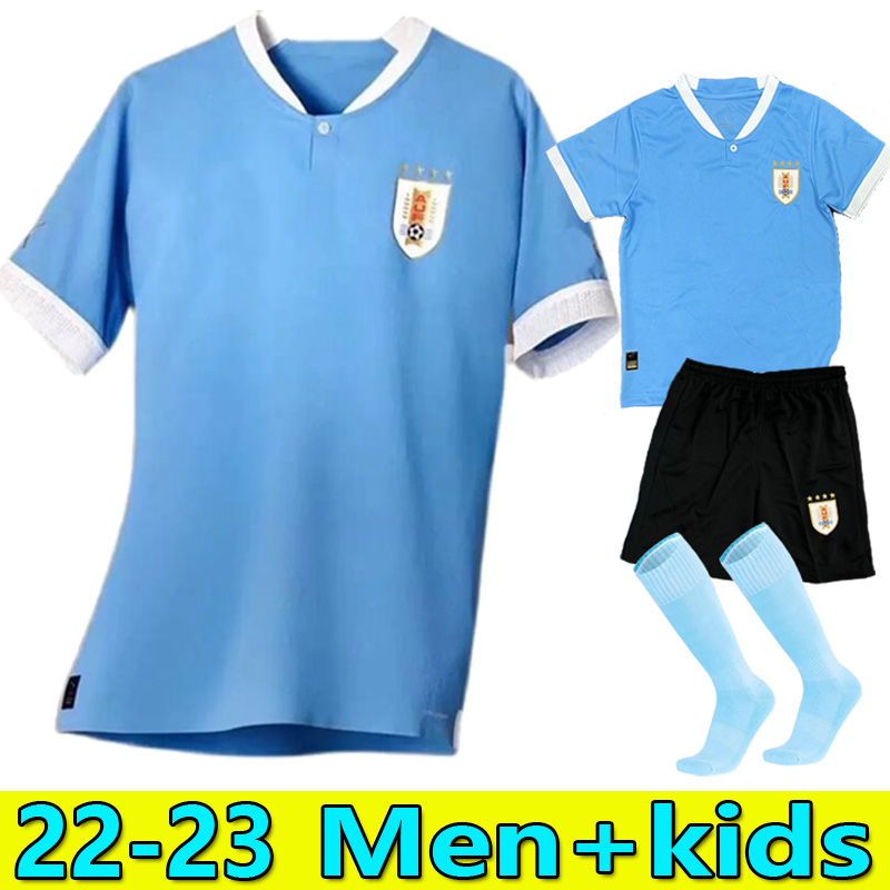 22 23 Uruguay Suarez De Arrascaeta soccer jerseys 2022 world cup home R Araujo Bentancur E.Cavani D.Godin D.NUnez M Gomez Gimenez sets Football shirts Uniforms men kids
22 23 Uruguay Suarez De Arrascaeta soccer jerseys 2022 world cup home R Araujo Bentancur E.Cavani D.Godin D.NUnez M Gomez Gimenez sets Football shirts Uniforms men kids