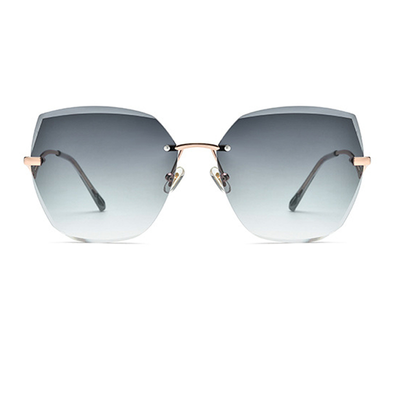 UV400 Gradient Lens Gold Frame Women Driving Sunglasses Come With Box 220506