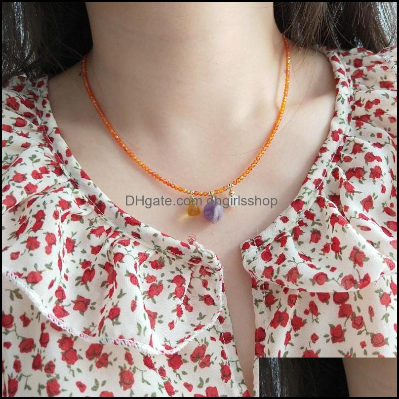 Chains Necklaces Pendants Jewelry Lii Ji Fashion Choker Orange Zircon With Amethyst Moonstone Stainless Steel Gold Plated Cha Dhmod
Chains Necklaces Pendants Jewelry Lii Ji Fashion Choker Orange Zircon With Amethyst Moonstone Stainless Steel Gold Plated Cha Dhmod