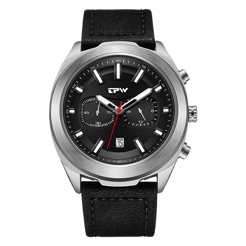 Wristwatches Tactical Watch Japan Movement Stopwatch Chronograph Genuine Leather Strap Luxury Sports Waterproof Relogio Masculino, Silver
Wristwatches Tactical Watch Japan Movement Stopwatch Chronograph Genuine Leather Strap Luxury Sports Waterproof Relogio Masculino, Silver