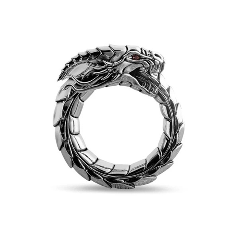 Arrival Men s Ring Norwegian Mythology Fashion Dragon Shape Punk Ethnic Gift Luxury Jewelry for Men Wholesale Trend 220615
Arrival Men s Ring Norwegian Mythology Fashion Dragon Shape Punk Ethnic Gift Luxury Jewelry for Men Wholesale Trend 220615