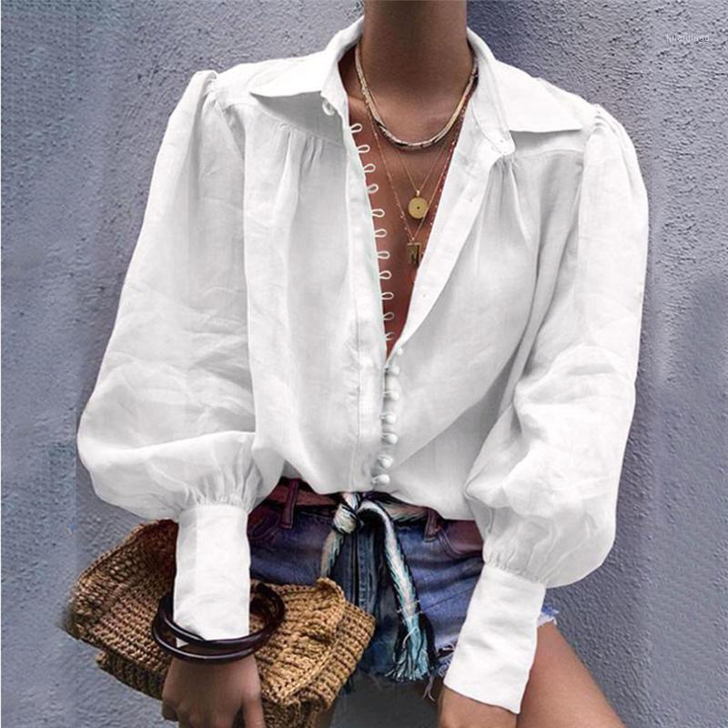 Women' Blouses & Shirts Women Shirt Sexy 2022 Autumn Buttons V Neck Turn-down Collar Long Sleeve Blouse Plus Size XL White Ladies Office Ca
Women' Blouses & Shirts Women Shirt Sexy 2022 Autumn Buttons V Neck Turn-down Collar Long Sleeve Blouse Plus Size XL White Ladies Office Ca