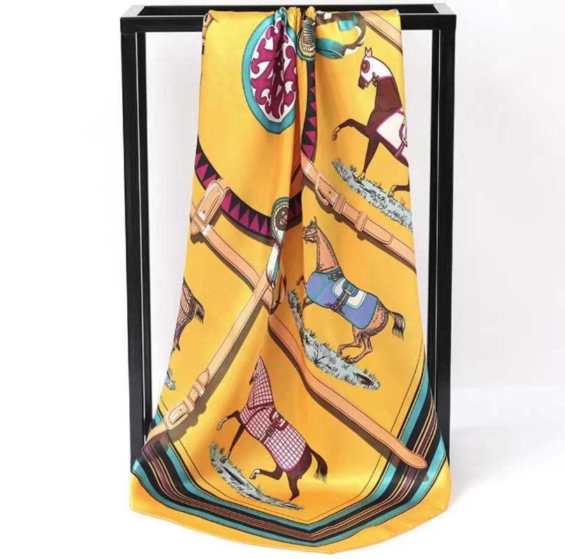 Scarves 100% Pure Silk Neck Scarf Square Hair Foulard Head Brand Shawls And Wraps Neckerchief Bandana 53 53cm HijabScarves
Scarves 100% Pure Silk Neck Scarf Square Hair Foulard Head Brand Shawls And Wraps Neckerchief Bandana 53 53cm HijabScarves