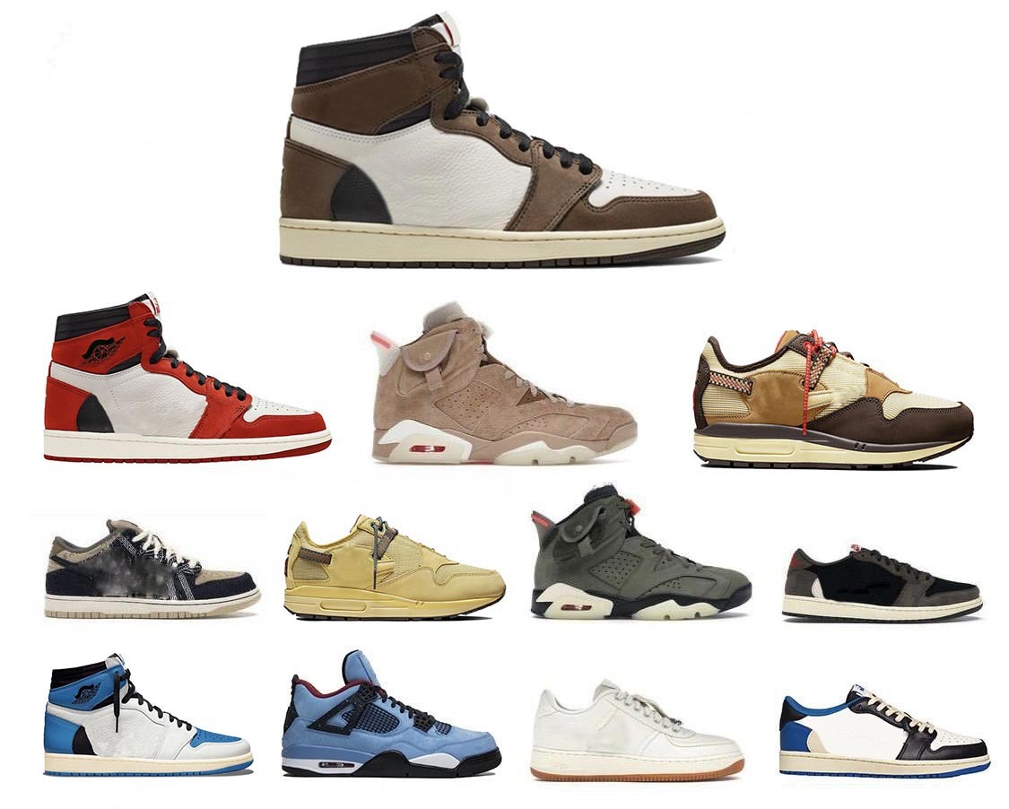 Shoes Authentic Travis Chicago High SP Scott Low Cactus Jack Saturn Gold Baroque Brown Military Blue Dark Mocha Reverse Men Women, 13
Shoes Authentic Travis Chicago High SP Scott Low Cactus Jack Saturn Gold Baroque Brown Military Blue Dark Mocha Reverse Men Women, 13