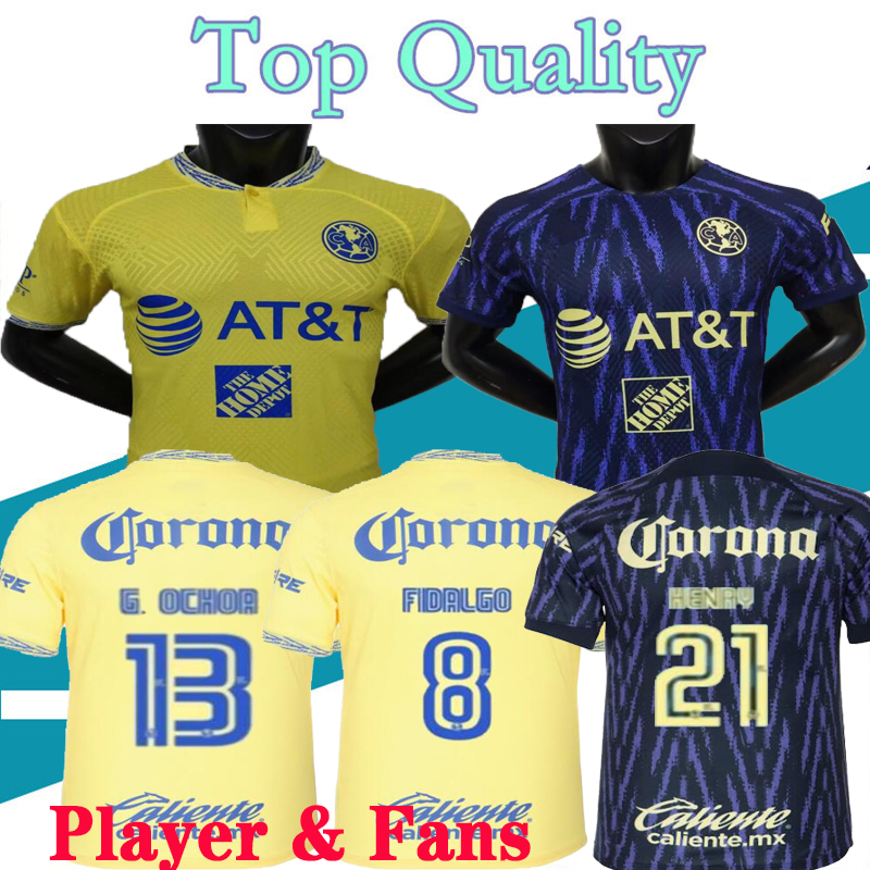 Player version 22 23 America soccer jersey G. Dos Santos home Yellow soccer R.SAMBUEZA P.AGUILAR 2022 away Mexico club Football Shirt S-4XL, 22-23 away player
Player version 22 23 America soccer jersey G. Dos Santos home Yellow soccer R.SAMBUEZA P.AGUILAR 2022 away Mexico club Football Shirt S-4XL, 22-23 away player