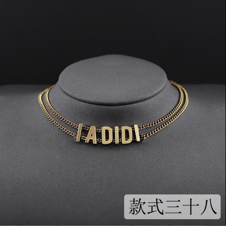 New designed fashion alphabet pendants with diamonds crystal pearl letters chain women necklace Celebrity female Designer Jewelry high quality ZNZ035
New designed fashion alphabet pendants with diamonds crystal pearl letters chain women necklace Celebrity female Designer Jewelry high quality ZNZ035