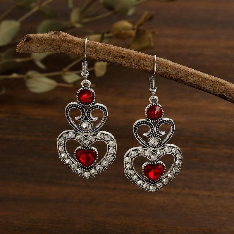 Dangle & Chandelier Fashion Bride Wedding Earrings 2022 Boho Jewelry Accessories Love Heart Shape Rhinestone Vintage Drop For WomenDangle
Dangle & Chandelier Fashion Bride Wedding Earrings 2022 Boho Jewelry Accessories Love Heart Shape Rhinestone Vintage Drop For WomenDangle