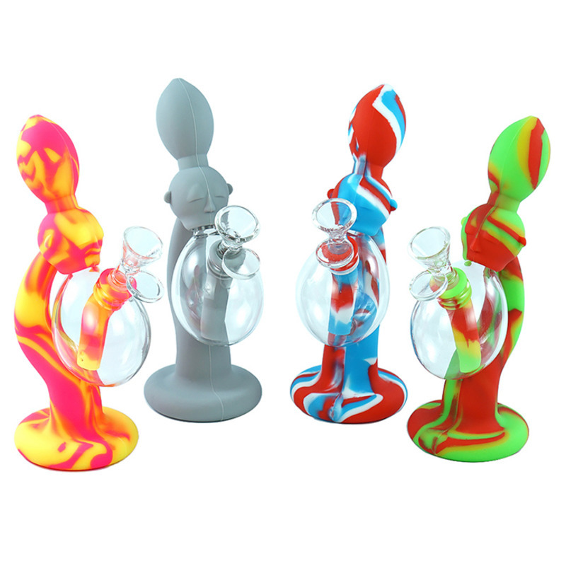 Aline Hookahs Four Color Portable Silicone Bong 273g Silicone Water Bongs with Glass Bowl
Aline Hookahs Four Color Portable Silicone Bong 273g Silicone Water Bongs with Glass Bowl