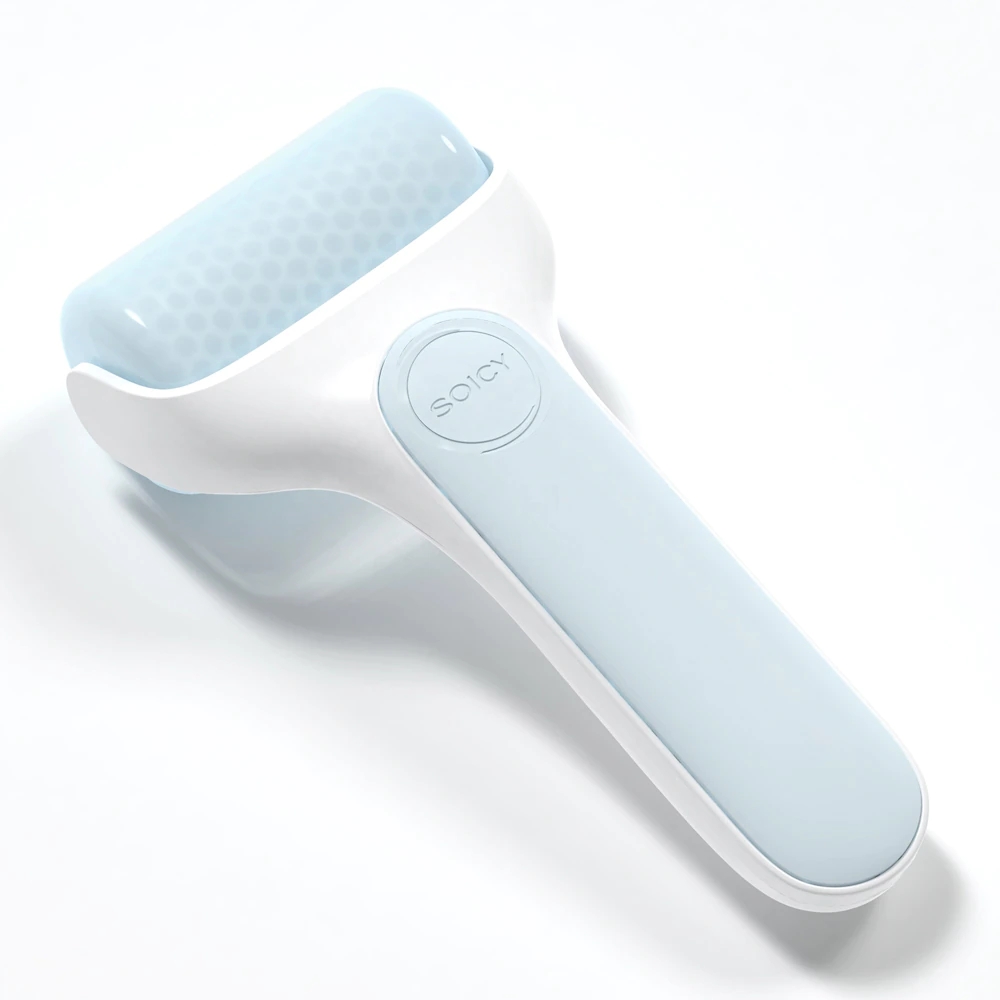 Ice roller cold massage skin cooling non needle with protective box care tool firming remove dark circles for summer face massage soicy S20 pores and 
