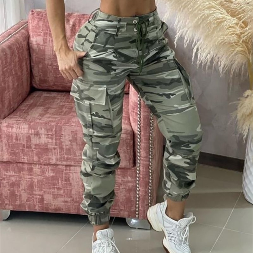 Spring Summer Women Camouflage Print Drawstring Pocket Design Cargo Pants Casual Long Trouser Loungewear Daily Wear Clothes 220813, Camoflage
Spring Summer Women Camouflage Print Drawstring Pocket Design Cargo Pants Casual Long Trouser Loungewear Daily Wear Clothes 220813, Camoflage