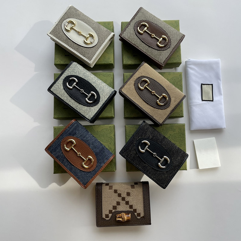 Top quality Classic Hasp Designer wallets Woman real leather pvc Business credit card holders women wallet Purse Cardholder with box 11x8.5x3 CM
Top quality Classic Hasp Designer wallets Woman real leather pvc Business credit card holders women wallet Purse Cardholder with box 11x8.5x3 CM