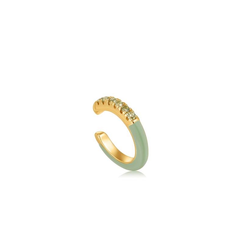Clip-on & Screw Back MANI E PIEDI 1PC Enamel Gold Ear Cuff For Women Cartilage Non Piercing Earring Clips With CZ Stone Bohemia Luxury
Clip-on & Screw Back MANI E PIEDI 1PC Enamel Gold Ear Cuff For Women Cartilage Non Piercing Earring Clips With CZ Stone Bohemia Luxury