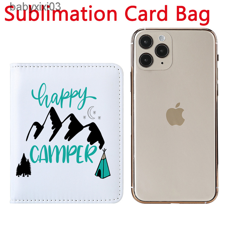 Sublimation Blank Card Holder Favor PU Leather White Wallet Double-sided DIY Business Card Covers
Sublimation Blank Card Holder Favor PU Leather White Wallet Double-sided DIY Business Card Covers