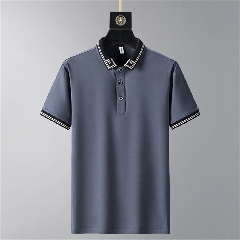 Fashion Men's Summer Business Cotton Polo Shirt Men Soild Color Shirt Thin Casual Polo Shirt Tops 220402, Black
Fashion Men's Summer Business Cotton Polo Shirt Men Soild Color Shirt Thin Casual Polo Shirt Tops 220402, Black