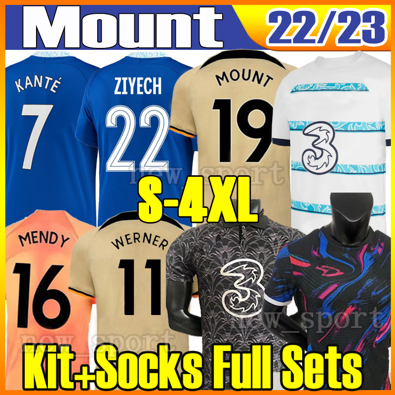 S-4XL STERLING MOUNT 22 23 CFC soccer jerseys player champions limited-edition HAVERTZ KANTE WERNER PULISIC ZIYECH 2022 2023 Men kit socks full sets football shirt Top, 22 23 training
S-4XL STERLING MOUNT 22 23 CFC soccer jerseys player champions limited-edition HAVERTZ KANTE WERNER PULISIC ZIYECH 2022 2023 Men kit socks full sets football shirt Top, 22 23 training