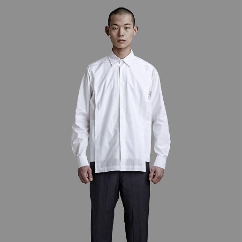 Men' Casual Shirts Men' Shirt Cotton 95% Stitching Multilayer Irregular Varying Lengths Fashion Long Sleeve Black White Plus Size Clot
Men' Casual Shirts Men' Shirt Cotton 95% Stitching Multilayer Irregular Varying Lengths Fashion Long Sleeve Black White Plus Size Clot