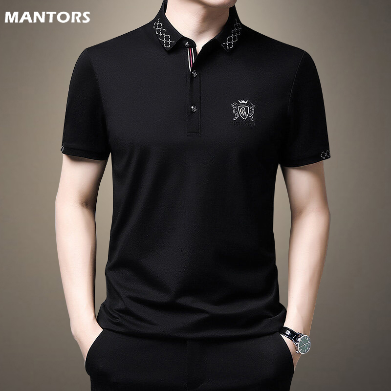 Business Embroidered Polo Shirt Men Summer Short Sleeve TShirt Turn Down Collar Slim Fit Polo Shirt For Men Tops Casual Clothes 220615, Ndx61green
Business Embroidered Polo Shirt Men Summer Short Sleeve TShirt Turn Down Collar Slim Fit Polo Shirt For Men Tops Casual Clothes 220615, Ndx61green