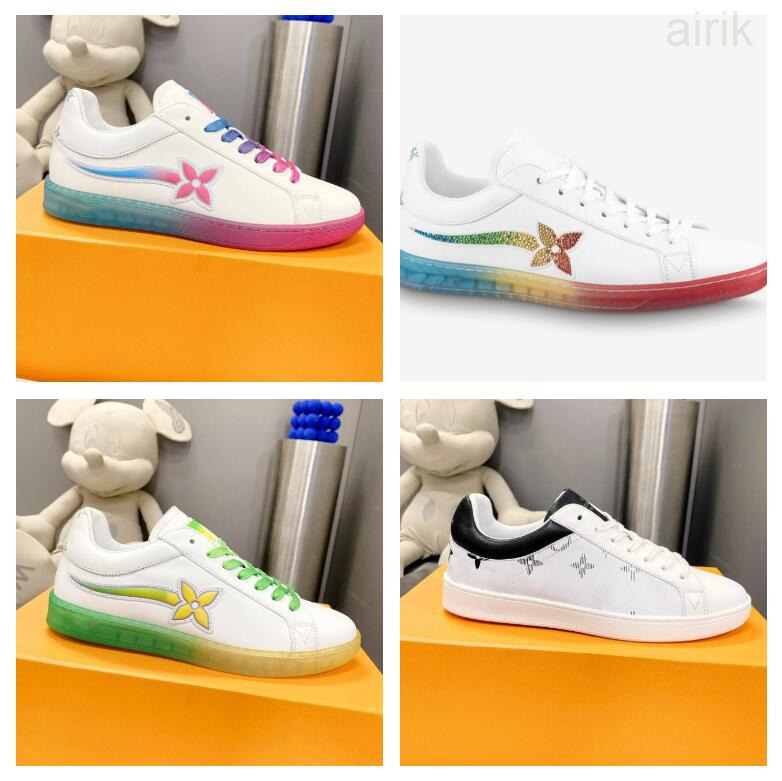 Designer shoes luxembourg samothrace sneaker floral print lace-up casual shoes leather upper rubber sole candy color men women sneakers, Color 5
Designer shoes luxembourg samothrace sneaker floral print lace-up casual shoes leather upper rubber sole candy color men women sneakers, Color 5
