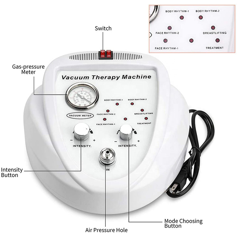 Vacuum Massage Therapy 30 Cups with 3 Heads Beauty Machine Butt Enlargement Pump Hip Lifting Breast Enhancer Massager Butt Lift Enhancement Cup Body S