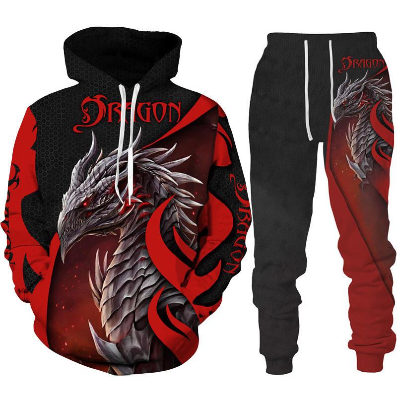 Men' Tracksuits Novelty Flying Dragon Tattoo Art 3D Printed Hoodie Suit Cool Men' Sweatshirt&Pants Set Casual Unisex 2Pcs Streetwe, 26
Men' Tracksuits Novelty Flying Dragon Tattoo Art 3D Printed Hoodie Suit Cool Men' Sweatshirt&Pants Set Casual Unisex 2Pcs Streetwe, 26