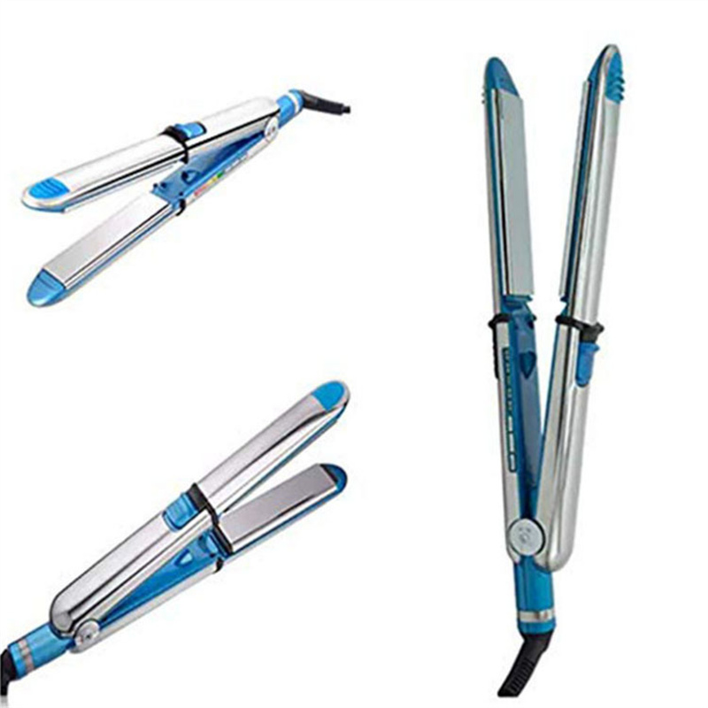 Hair Straightener TITANI Hair Straightening Irons 1.25 inch flat iron Straightener with Retail Box