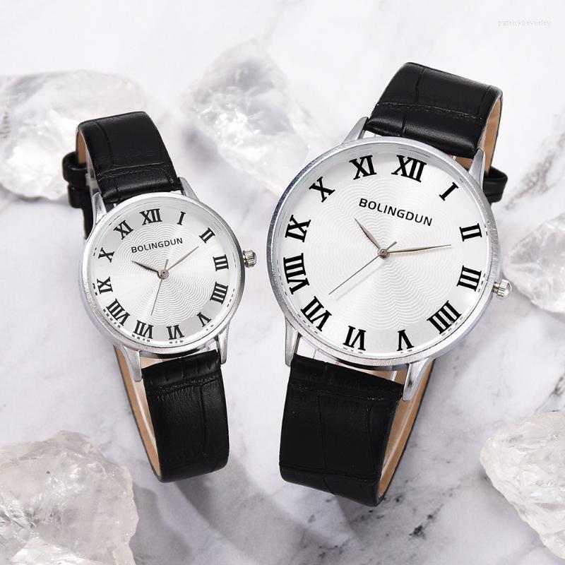 Wristwatches Couple Watches With Roman Number Face Leather Strap Lover Simple School Student Men Women Minimalist Boy Girl Pair WristwatchWr, Women-white
Wristwatches Couple Watches With Roman Number Face Leather Strap Lover Simple School Student Men Women Minimalist Boy Girl Pair WristwatchWr, Women-white