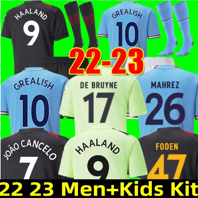 HAALAND soccer jersey 22 23 DE BRUYNE PHILLIPS MANS CITIES GREALISH MAHREZ MANCHESTERS FODEN 2022 2023 football shirt uniforms men kids kit sets ALVAREZ FANS player
HAALAND soccer jersey 22 23 DE BRUYNE PHILLIPS MANS CITIES GREALISH MAHREZ MANCHESTERS FODEN 2022 2023 football shirt uniforms men kids kit sets ALVAREZ FANS player