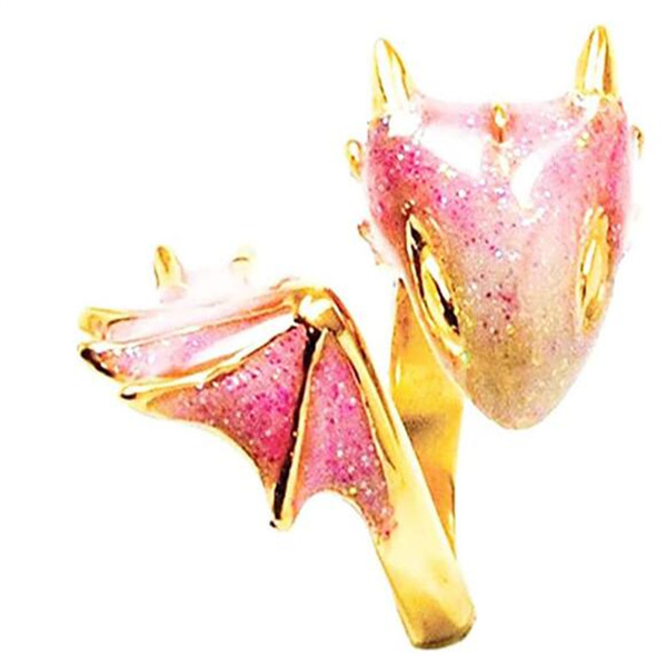 Band Rings Original Design Starry Sky Small Blue Dragon Opening Ring Colorful Fresh And Unique Craftsmanship Charm Women's Silver Jewelry GC1298