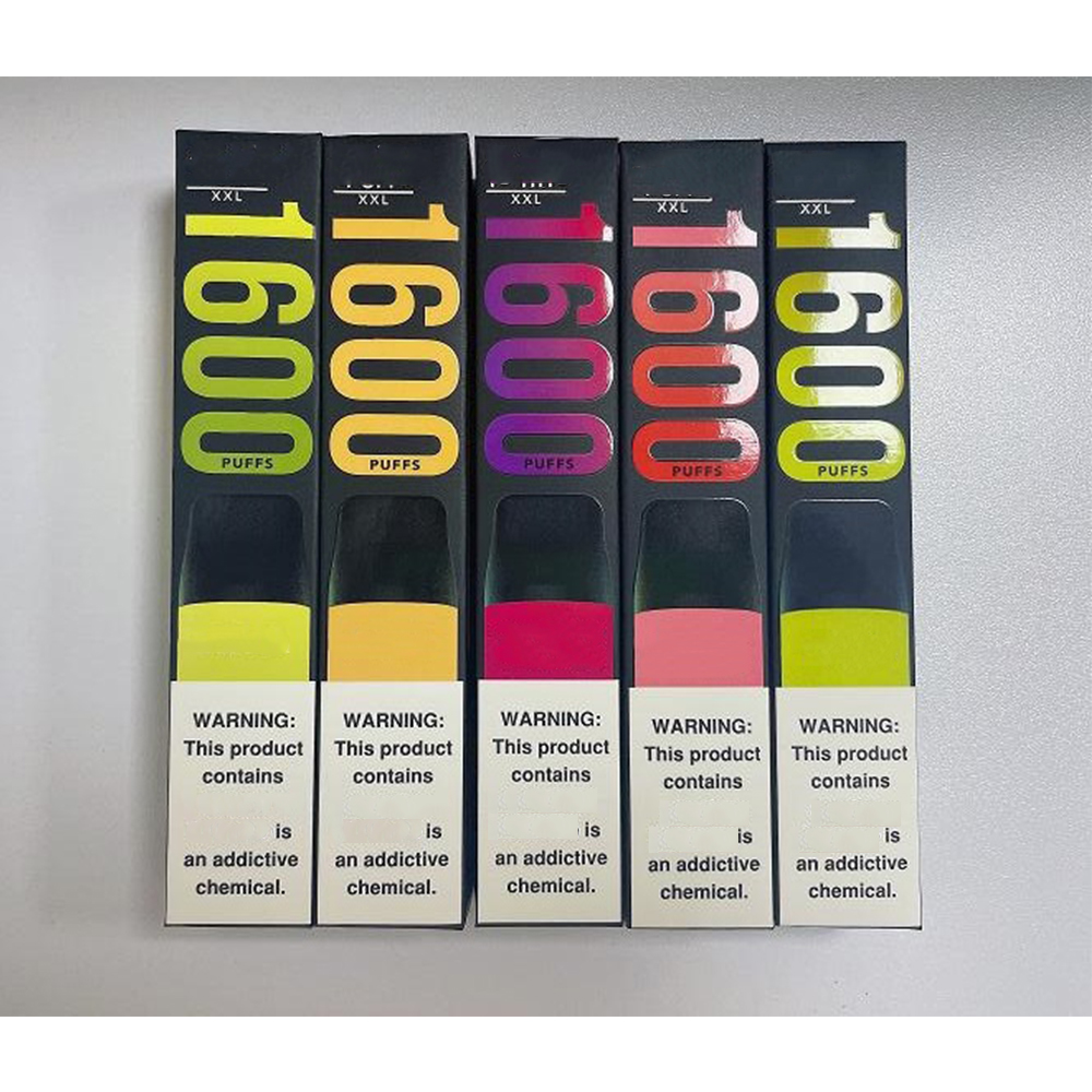 XXL Disposable Vapes 1600 Puffs E Cigarette Device Electronic Cigarettes Vapor Vape Pen 5% Pod Battery 17350 vs Flex
XXL Disposable Vapes 1600 Puffs E Cigarette Device Electronic Cigarettes Vapor Vape Pen 5% Pod Battery 17350 vs Flex