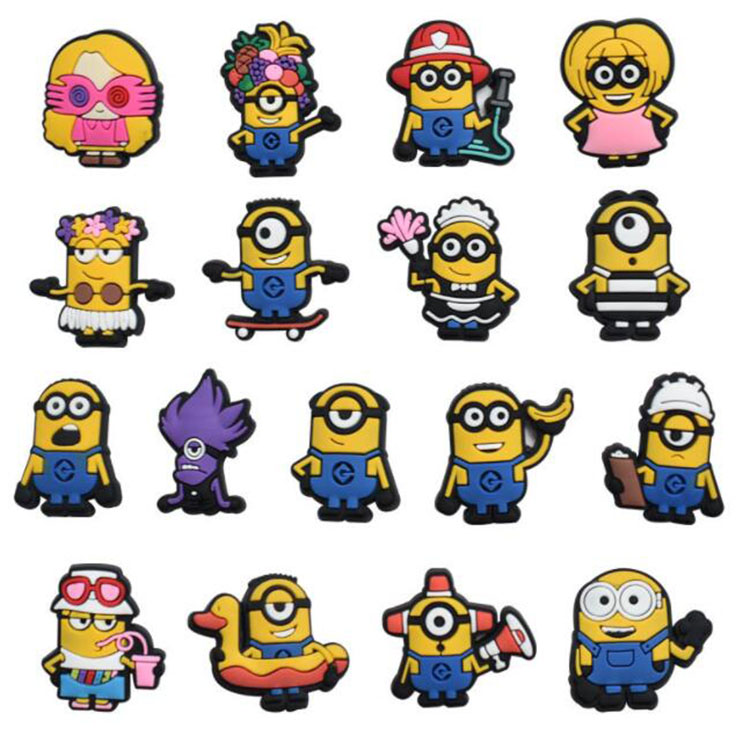 Yellow Cartoon Croc charms pvc hole clog garden shoe flower fashion shoes accessories DIY decoration buckle gift
Yellow Cartoon Croc charms pvc hole clog garden shoe flower fashion shoes accessories DIY decoration buckle gift