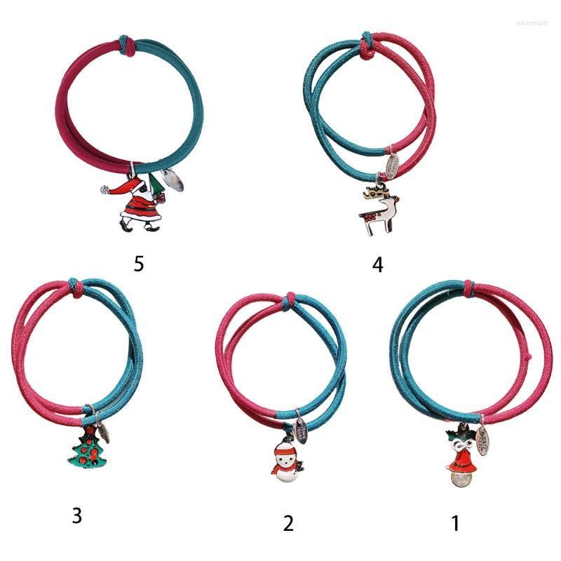 Hair Accessories Christmas Themed Ties Rubber Rope Cartoon Santa Elk Pendant Ponytail Holder
Hair Accessories Christmas Themed Ties Rubber Rope Cartoon Santa Elk Pendant Ponytail Holder