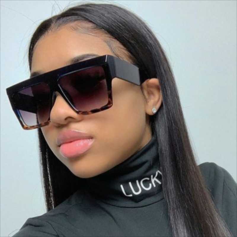 Sunglasses Vintage Shades For Women Luxury Designer Black Oversized Square Female Cute Eyewear Flat Top Sun Glasses Men
Sunglasses Vintage Shades For Women Luxury Designer Black Oversized Square Female Cute Eyewear Flat Top Sun Glasses Men