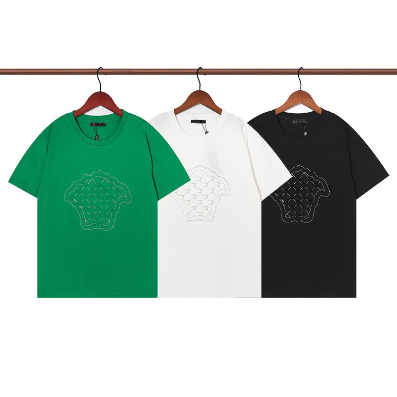 Sommer Herren Designer Men's T-shirts Mode Frauen Schwarz Weiß Kurzarm Luxus Designer Tees Größe S-XXL, Customize
Sommer Herren Designer Men's T-shirts Mode Frauen Schwarz Weiß Kurzarm Luxus Designer Tees Größe S-XXL, Customize