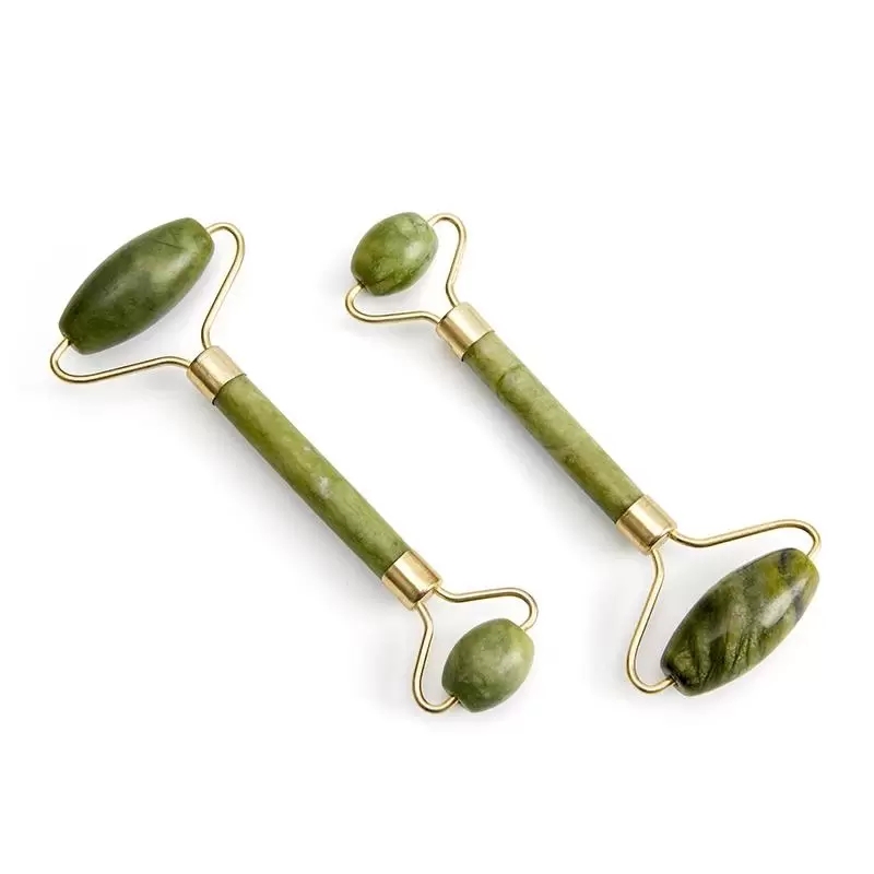 Jade Roller Massager For Face Gua Sha Nature Stone Beauty Thin-face Lift Anti Wrinkle Facial Skin Care Tools Masajeador De Rodillos De Jade Para Rostr