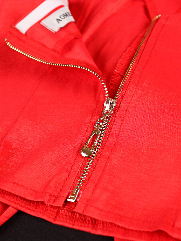 AOMEI Women Red Party Tops Elegant Crop with Big Bow Summer Sexy Bare Shoulder Backless Anti Slip Tube Blouse 3XL 220423