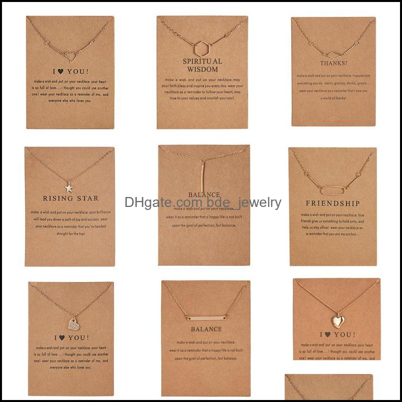 Pendant Necklaces I Love You Card Necklace Female Gift Trendy Gold Color Heart Clavicle Chain Choker For Women Jewelry D Dhseller2010 Dhgnh
Pendant Necklaces I Love You Card Necklace Female Gift Trendy Gold Color Heart Clavicle Chain Choker For Women Jewelry D Dhseller2010 Dhgnh