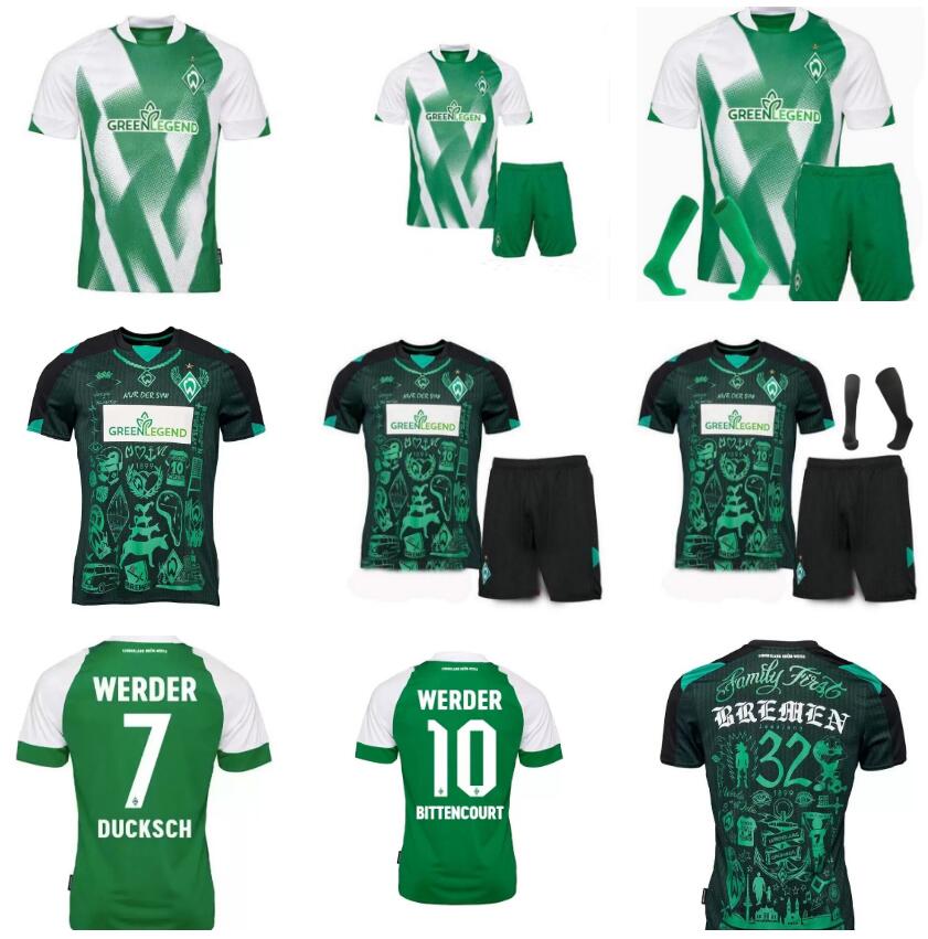 2022 2023 Werder Bremen Special SOCCER JERSEY 21 23 Marvin Ducksch Leonardo Bittencourt BLACK GREEN How FOOTBALL SHIRTS TOP THAILAND QUALITY Men Kit set uniform
2022 2023 Werder Bremen Special SOCCER JERSEY 21 23 Marvin Ducksch Leonardo Bittencourt BLACK GREEN How FOOTBALL SHIRTS TOP THAILAND QUALITY Men Kit set uniform