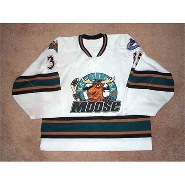 C26 Nik1 2002 03 Manitoba Moose 35 Alex Auld Hockey Jersey stitched Customized Any Name And Number Jerseys, White
C26 Nik1 2002 03 Manitoba Moose 35 Alex Auld Hockey Jersey stitched Customized Any Name And Number Jerseys, White