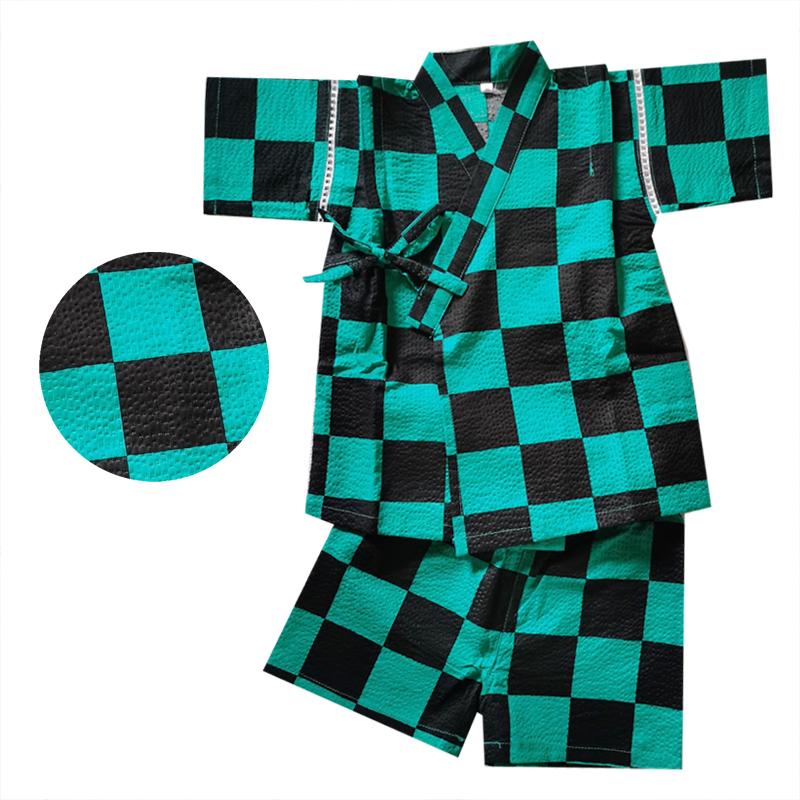 Clothing Sets Japanese Children's Kimono Yukata Suit Baby Home Clothes Cotton Plaid Pajamas Boy Kids Short-Sleeved Sleepwear LB984Clothi, Color1
Clothing Sets Japanese Children's Kimono Yukata Suit Baby Home Clothes Cotton Plaid Pajamas Boy Kids Short-Sleeved Sleepwear LB984Clothi, Color1