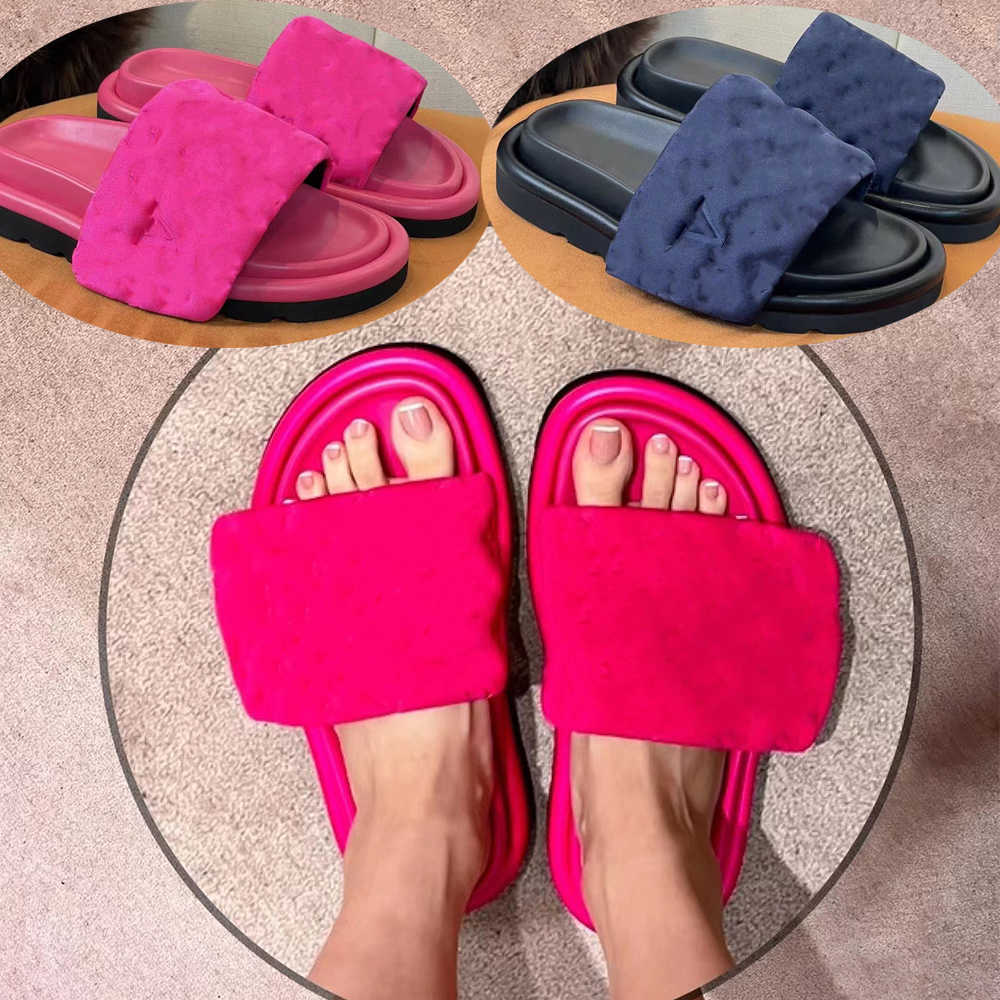 Designers Women Velcro Slippers POOL PILLOW COMFORT Smooth Flat Letter Mules Fashionable Easy-to-wear Rubber Bottom Width Slides 35-40
Designers Women Velcro Slippers POOL PILLOW COMFORT Smooth Flat Letter Mules Fashionable Easy-to-wear Rubber Bottom Width Slides 35-40