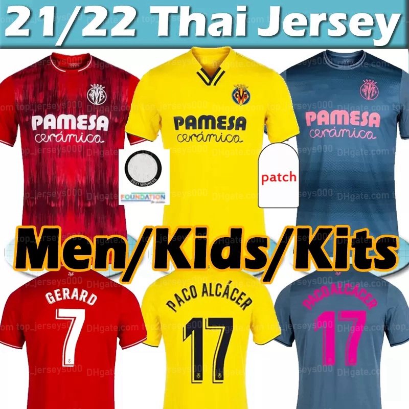 2022 Villarreal CF soccer jerseys 21/22 PAU GERARD PACO ALCACER CHUKWUEZE CAMISETA DIA A.PEDRAZA YEREMI FOYTH PAREJO jersey Men kids kits Football Shirts Thai Top, 21 22 away 3rd
2022 Villarreal CF soccer jerseys 21/22 PAU GERARD PACO ALCACER CHUKWUEZE CAMISETA DIA A.PEDRAZA YEREMI FOYTH PAREJO jersey Men kids kits Football Shirts Thai Top, 21 22 away 3rd