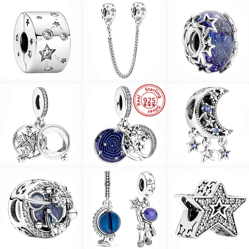 925 Silver bead fit Charms Pandora Charm Bracelet New Galaxy Journey Series charmes ciondoli DIY Fine Beads Jewelry
925 Silver bead fit Charms Pandora Charm Bracelet New Galaxy Journey Series charmes ciondoli DIY Fine Beads Jewelry