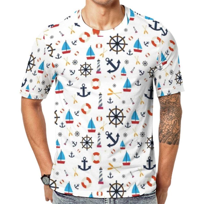 Men' T-Shirts Nautical Theme T-Shirt Male Classic T Shirts Summer Retro Tees Short Sleeve Graphic Oversized ClothesMen, Style-2
Men' T-Shirts Nautical Theme T-Shirt Male Classic T Shirts Summer Retro Tees Short Sleeve Graphic Oversized ClothesMen, Style-2