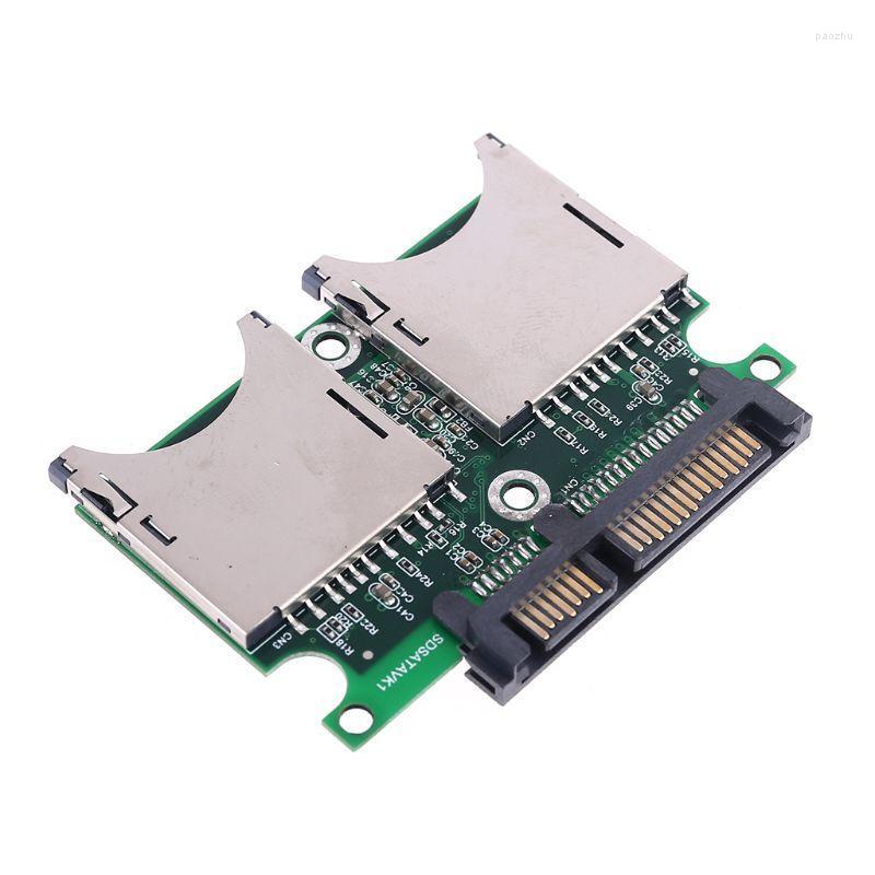 Computer Cables & Connectors 2Port Dual SD SDHC MMC RAID To SATA Adapter Converter With Enclosure For CardComputer ComputerComputer
Computer Cables & Connectors 2Port Dual SD SDHC MMC RAID To SATA Adapter Converter With Enclosure For CardComputer ComputerComputer